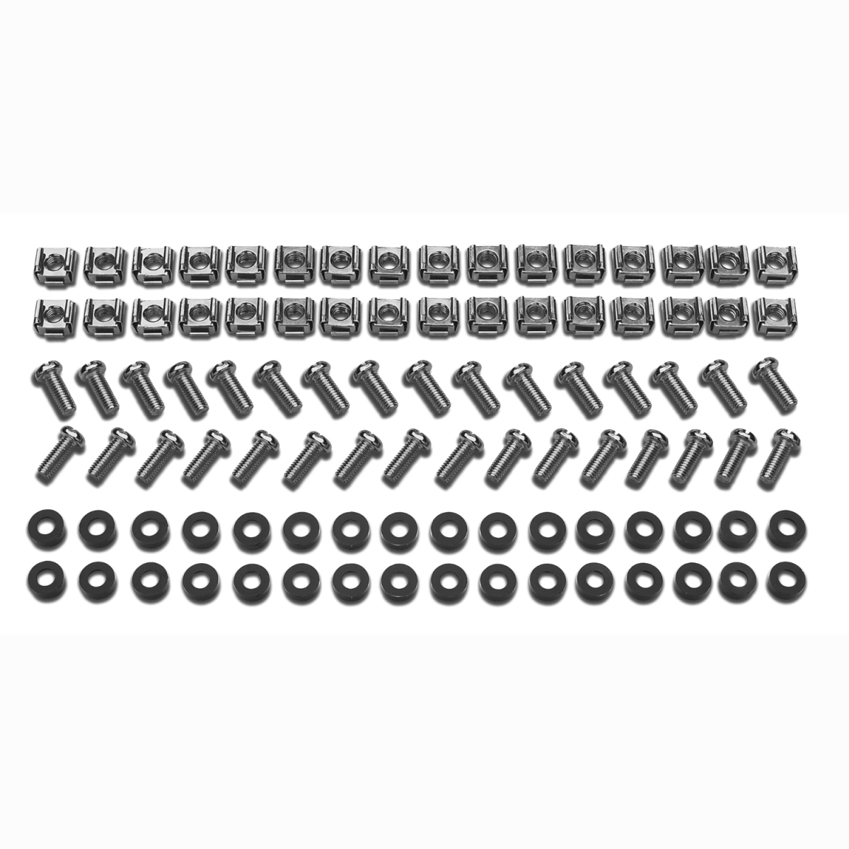 EasyRack M6 Hardware Kit, 32sets of M6 cage nuts ER7HWKIT
