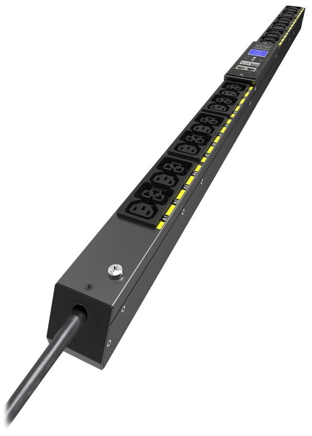 EATON ePDU G4: Měřený vstup IEC 0U, In: C20 16A 1P - Out: 12xC13:12xC39 EVMIFC20A