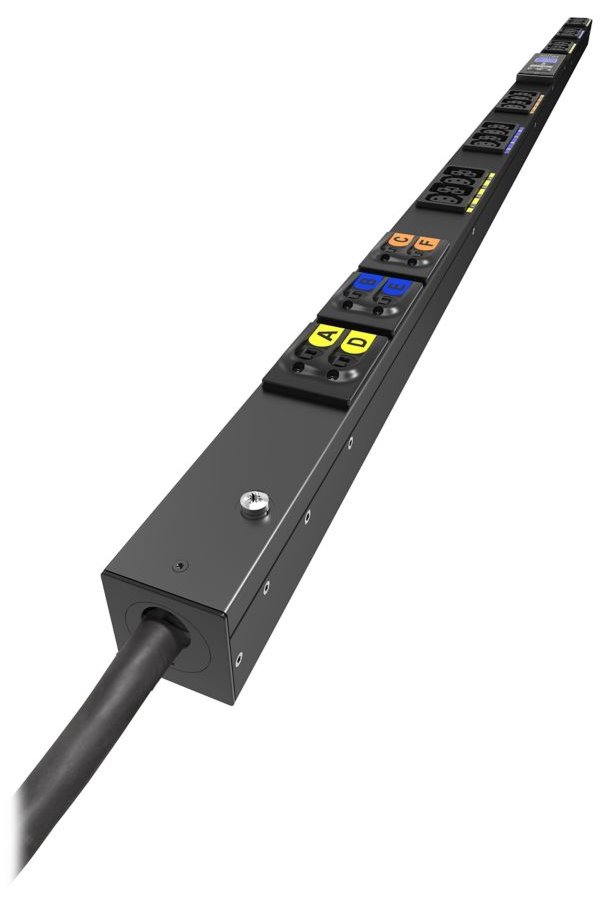 EATON ePDU G4: Měřený vstup IEC 0U, In: IEC60309 32A 3P - Out: 12xC13:12xC39 EVMIF332A