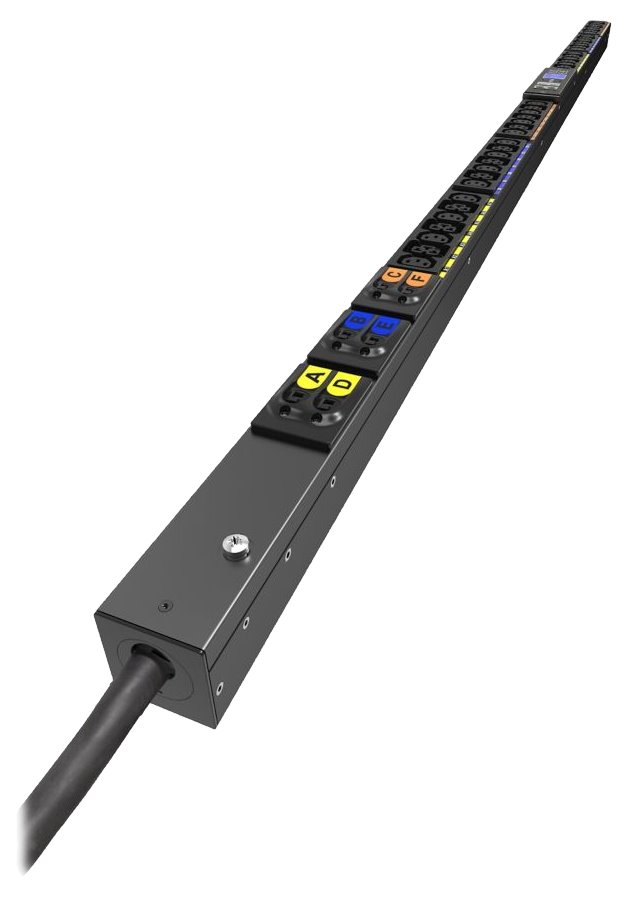 EATON ePDU G4: Měřený vstup IEC 0U, In: IEC60309 63A 1P - Out: 24xC13:18xC39 EVMIF163X