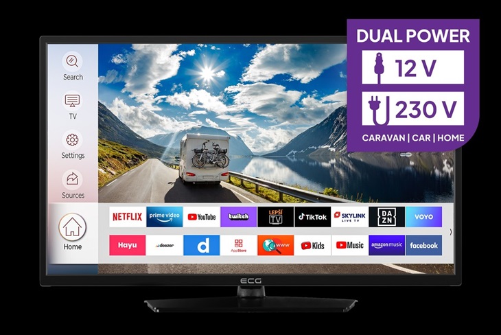 ECG 32HSL231M LED TV 32" HD 1366 x 768 8592131176805