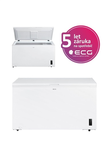 ECG EFP 14180 WE truhlicova mraznicka 8592131240032