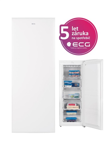 ECG EFT 11430 WE suplikovy mrazak 8592131239913