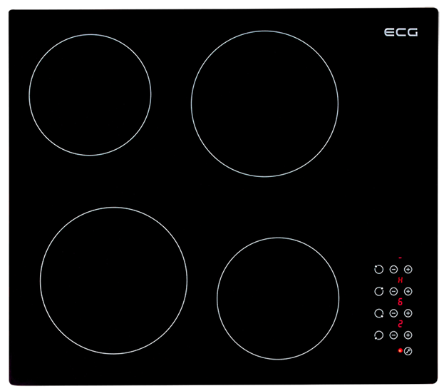ECG EHC 6006 Sklokeramicka doska bez ramečku 8592131238633