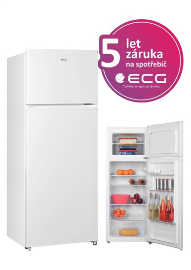 ECG ERD 21430 WE chladnicka s mraznickou hore 8592131239531