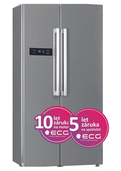 ECG ERS 21781 NIXE Americka chladnicka 8592131239562