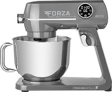 ECG FORZA 6600 Metallo Scuro Kuchynský robot 8592131308886