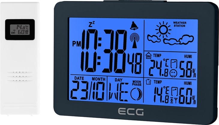 ECG MS 200 Meteorologická stanica Grey 8592131176645