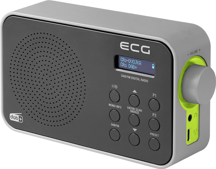 ECG RD 110 DAB Kompaktne radio 8592131176621