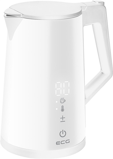 ECG RK 1893 Digitouch White Rychlovarna kanvica 8592131308572