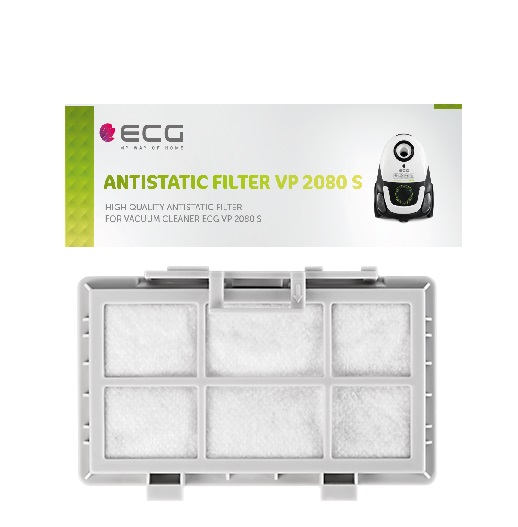 ECG VP 2080 S Antistatický filtr 8592131306820