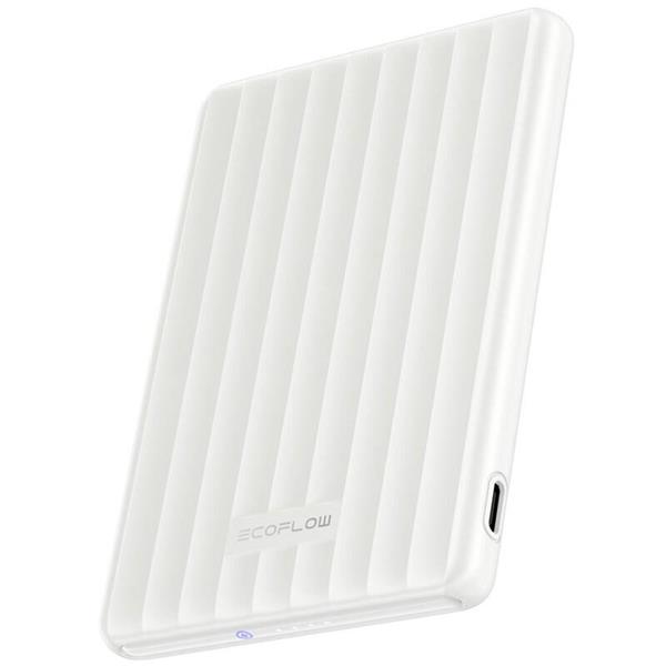 EcoFlow RAPID Magnetická Power Banka (5000mAh) - biela EF-RAPIDQI1-5K-W-EU