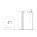 EDBAK ITSV03 Stojan pre 10 - 29" monitory/tablety, VESA 75 x75/100x100, nosnosť 8 kg WSTD-ITSV03