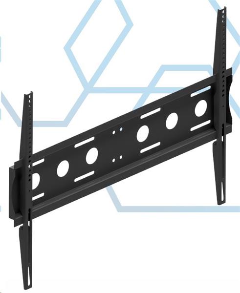 EDBAK TV SLIM držiak na stenu, 50 až 86", max 80 kg, VESA 100 x 100 - 800 x 600 čierny WUSC-TWB1.600