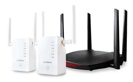 Edimax Wi-Fi Roaming set : Roaming Router RG21S+Roaming Kit RE11 RG21S + RE11