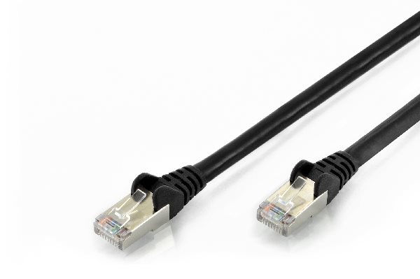 Ednet Patch Cable, CAT6a, RJ45 M/M, 5.0m, S-FTP, AWG 27/7, LSZH, bl 84588