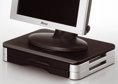 Ednet podstavec pod monitor s dvoma zasuvkami 64608