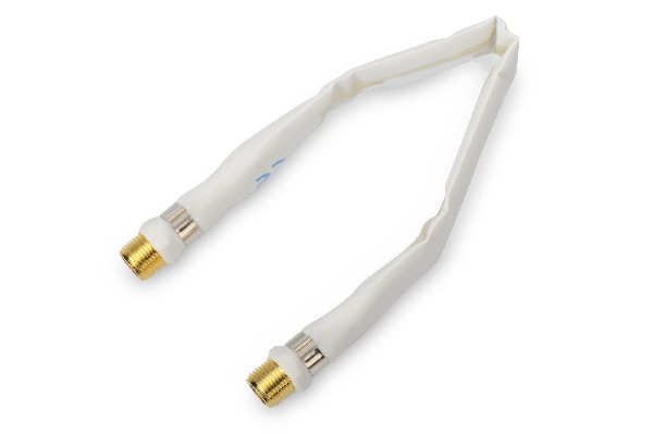 Ednet SAT connection cable, F-Connector F/F, 0,25m, gold 84660
