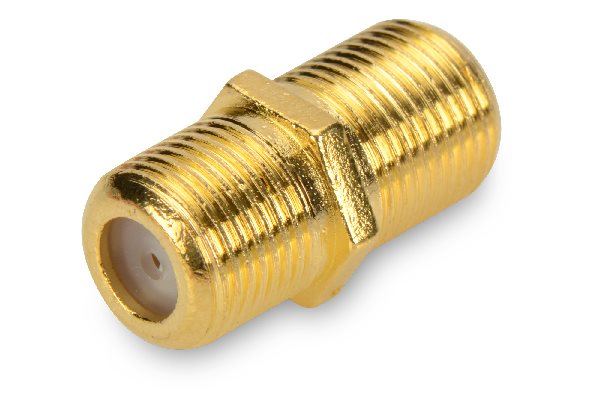 Ednet Sat F-Connector F/F, metal 84673