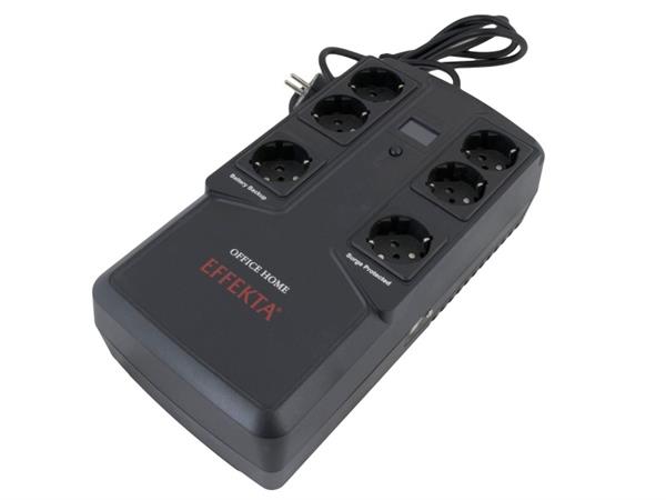 Effekta Office Home UPS záložní zdroj 800VA/480W (6 zásuvek) ZZEF-OFFICE-HOME-800VA