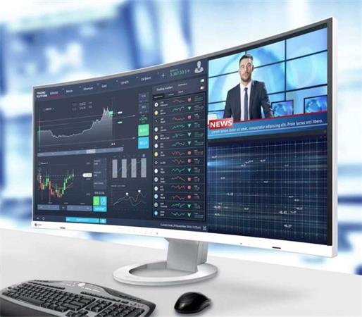 EIZO 37,5" EV3895-WT, zakřivený, IPS, 3840x1600, 300 cd/m2, 1000:1, USB-C, DP,2xHDMI, bílý EV3895-WT