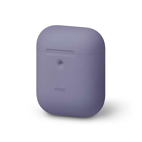 Elago Airpods 2 Silicone Case - Lavender Gray EAP2SC-LVG