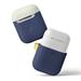 Elago Airpods 2 Silicone Duo Case - Jean Indigo/ White, Yellow EAP2DO-JIN-CWHYE