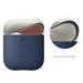 Elago Airpods 2 Silicone Duo Case - Jean Indigo/ White, Yellow EAP2DO-JIN-CWHYE