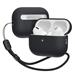 Elago Airpods Pro 2 Liquid Hybrid Case with Nylon Lanyard - Black EAPP2RH-BA-ROSTR-BK