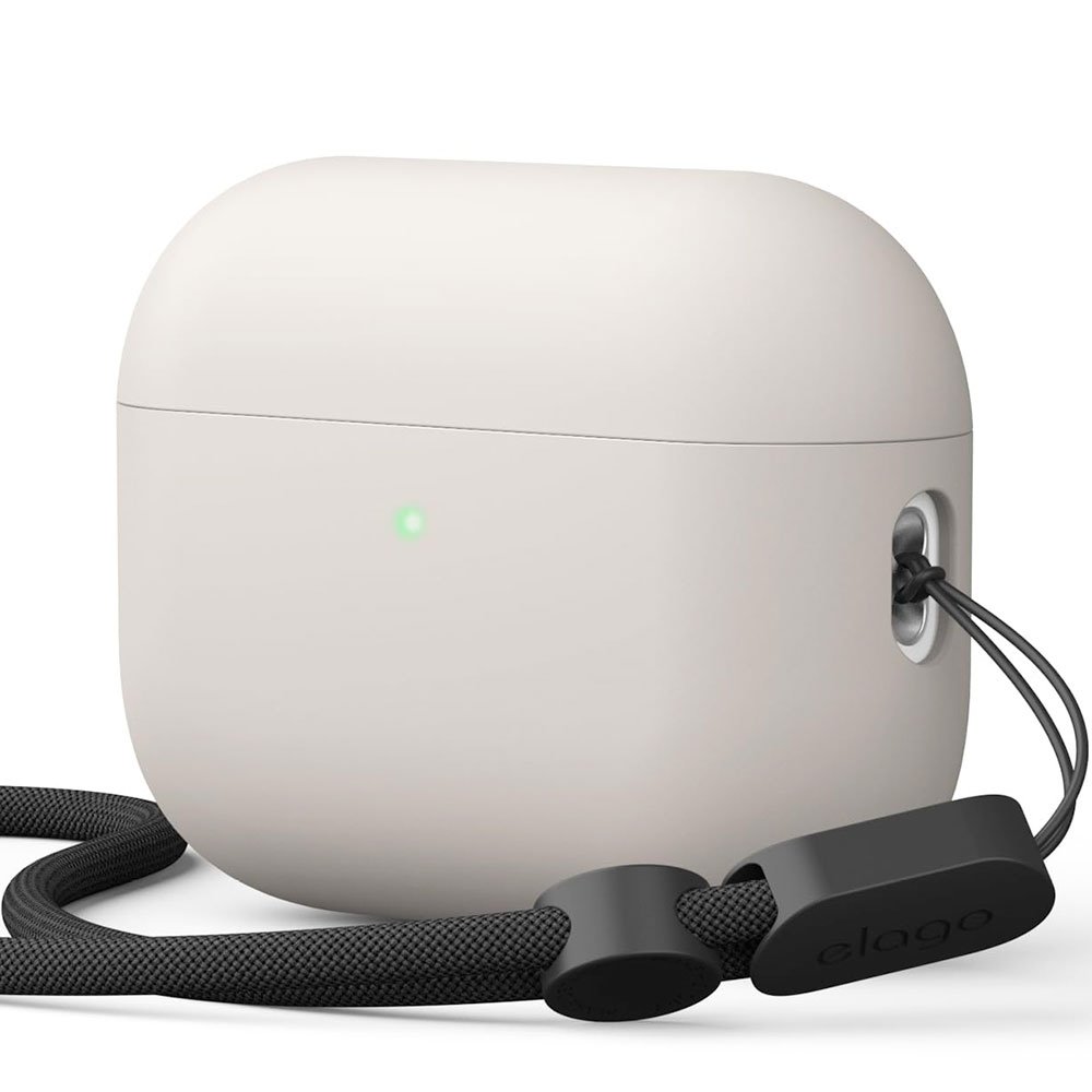Elago Airpods Pro 3 Liquid Hybrid Strap Case - Stone EAPP3RH-STRAP-ST