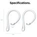 Elago Airpods Pro Earhook - NightGlow Blue EAPP-HOOKS-LUBL