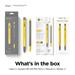Elago kryt Apple Pencil 2nd Generation Cover X Monami Case - Yellow EAPEN2-SC-MNM-YEDG