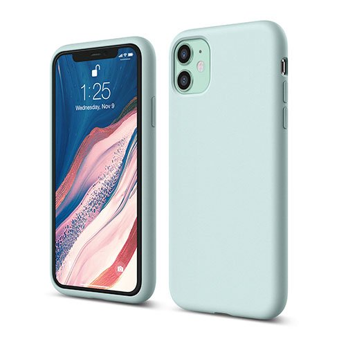 Elago kryt Silicone Case pre iPhone 11 - Baby Mint ES11SC61-MT