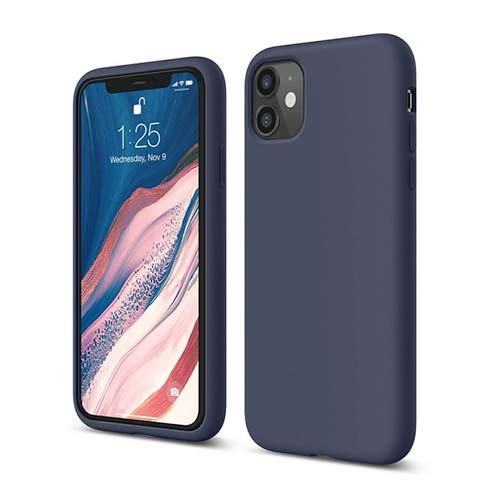Elago kryt Silicone Case pre iPhone 11 - Jean Indigo ES11SC61-JIN