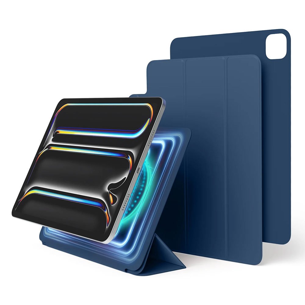 Elago puzdro Magnetic Folio Case pre iPad Pro 11" M4 2024 - Blue EPADP11-M4-MFLO-BL