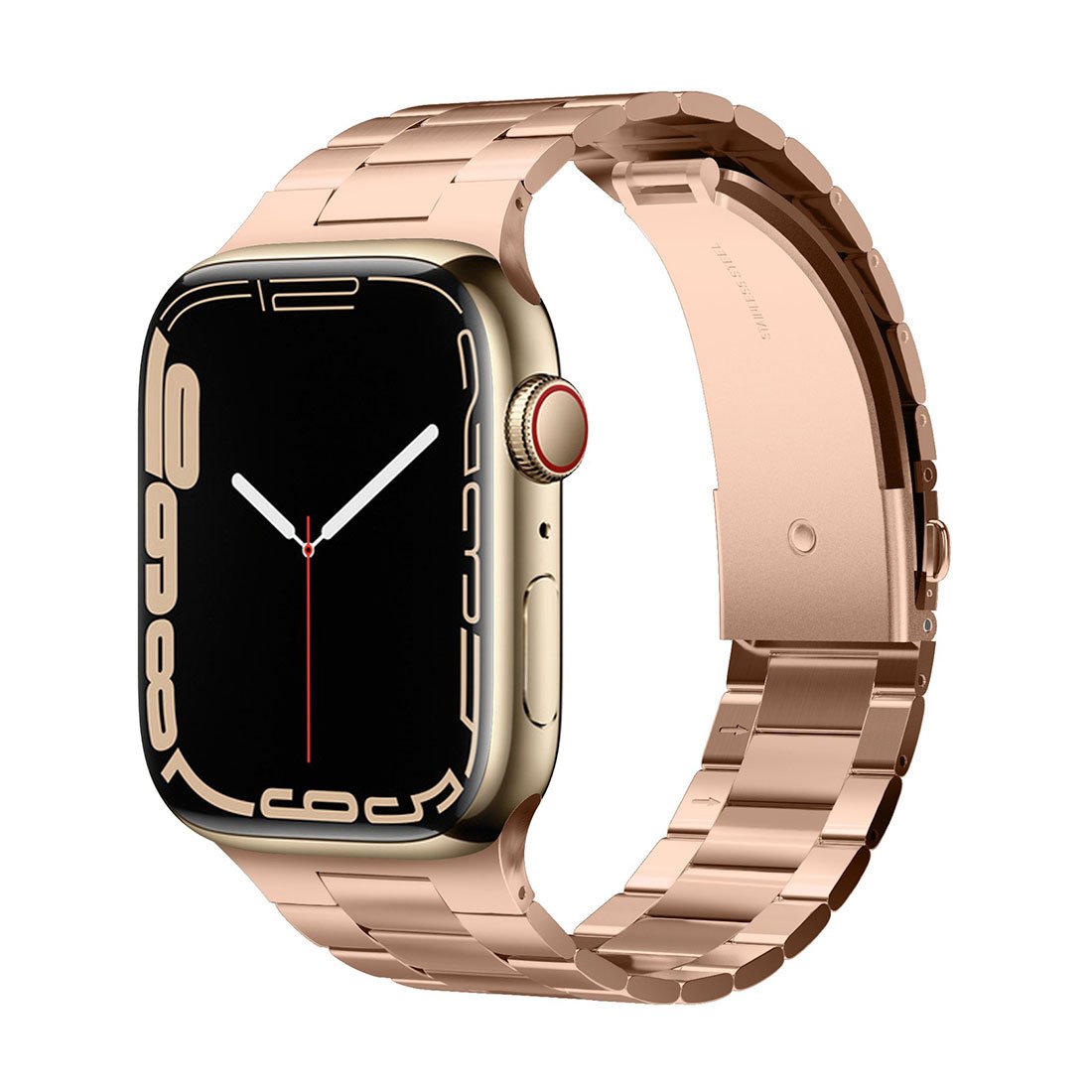 Elago remienok Metal Band pre Apple Watch 38/40/41mm - Rose Gold EAW-MTBAND41-RGD