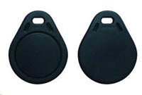 ELATEC RFID Mifare čip, prívesok na kľúče, 13,56 MHz, čierny