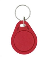 ELATEC RFID Mifare čip, prívesok na kľúče, 13,56 MHz, modrý RFID-MF-KEY-RED-PACK