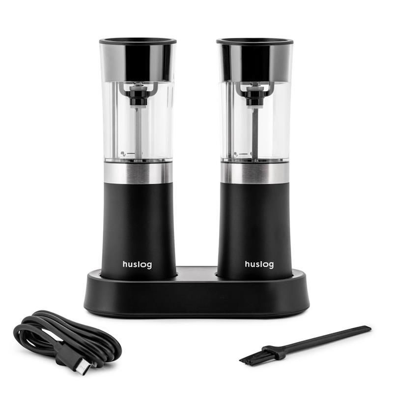 Elektrické mlýnky na koření Huslog s nabíjecí stanicí OWN000046