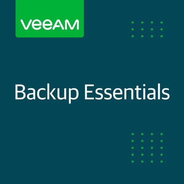 Elektronická licence: Veeam Backup Essentials/ Universal Perpetual License/ zálohování 5VM/ trvalá V-ESSVUL-0I-SU1YP-00