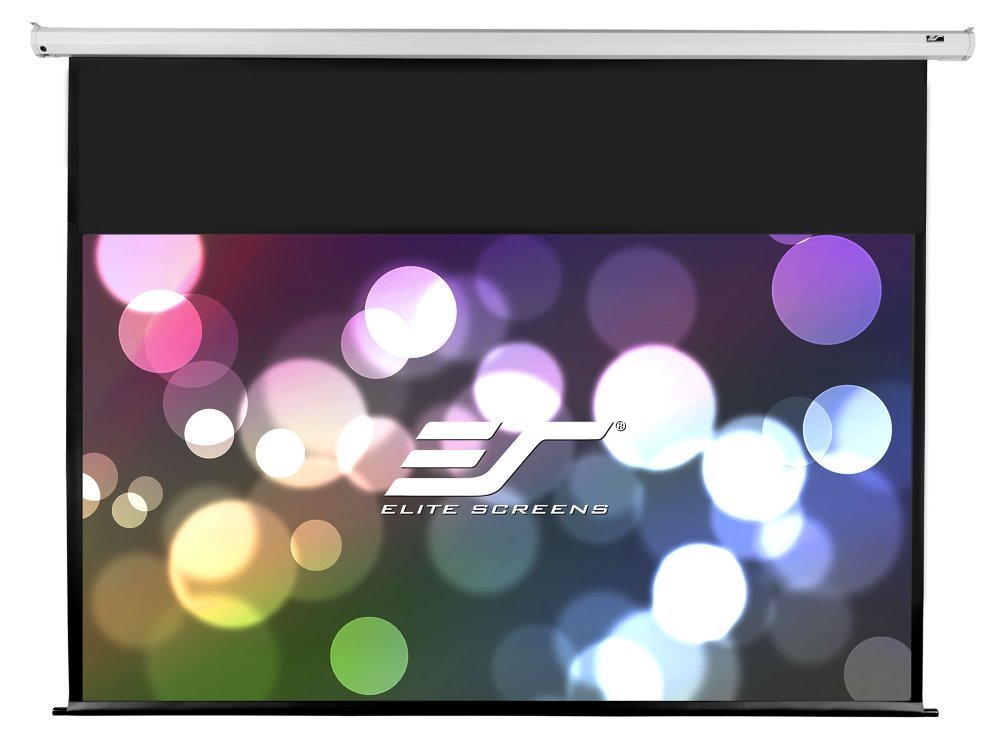 ELITE SCREENS plátno elektrické motorové 150" (381 cm)/ 16:9/ 186,9 x 332 cm/ Gain 1,1/ case bílý/ 24" d VMAX150XWH2-E24
