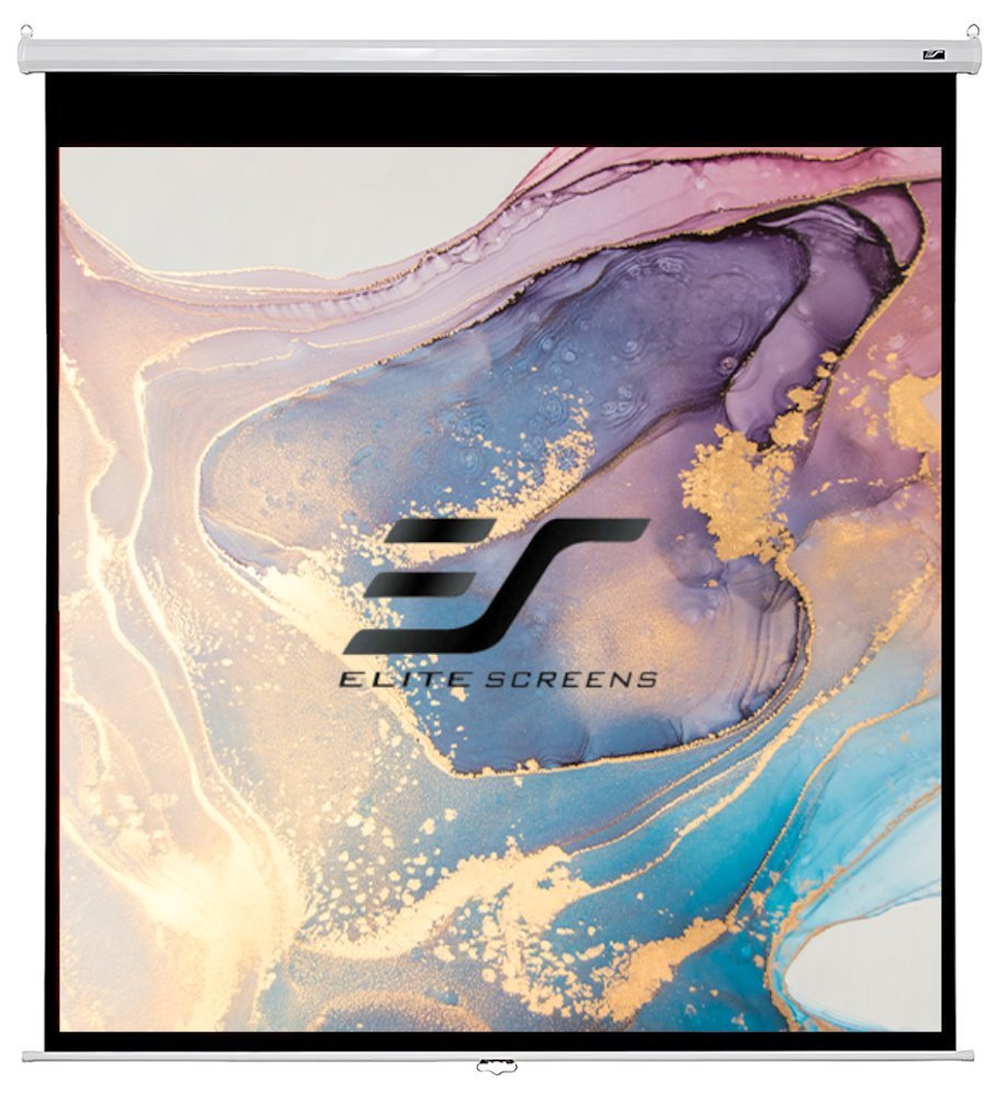 ELITE SCREENS plátno roleta 136" (345,4 cm)/ 1:1/ 243,8 x 243,8 cm/ Gain 1,1/ case bílý M136XWS1
