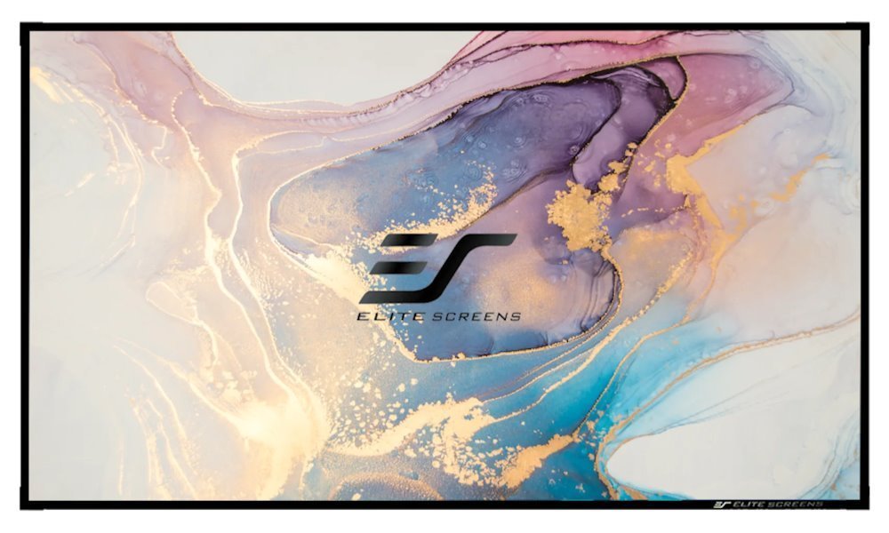 ELITE SCREENS plátno v pevném rámu 110" (280 cm)/ 16:9/ 137 x 244 cm/ CLR3/ bezrámové/ pro UST projektory AR110H-CLR3
