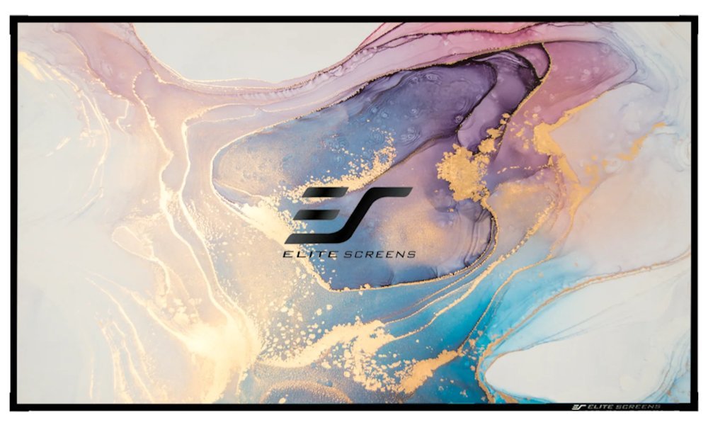 ELITE SCREENS plátno v pevném rámu 135" (343cm)/ 16:9/ 168×299cm/ Gain 0,8/ bezrámové/ CLR5/ pro UST AR135H4-CLR5