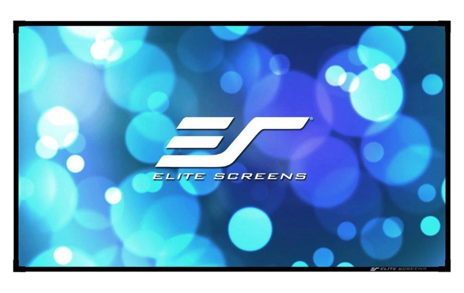 ELITE SCREENS plátno v pevném rámu 92" (233,7 cm)/ 16:9/ 114,6 x 203,8 cm/ Gain 1,5/ CineGrey 5D/ bezrámové AR92DHD5