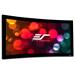 ELITE SCREENS plátno v pevném rámu prohnuté 150" (381 cm)/ 16:9/ 186,9 x 332 cm/ Gain 1,1/ CineWhite/ rám 6 Curve150WH1