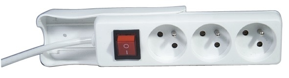 EMOS Držák zásuvek prodlužovacího kabelu 3 a 4 zás