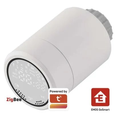 EMOS GoSmart Digitálna termostatická hlavica P5630S ZigBee