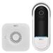EMOS GoSmart Domový bezdrôtový batériový videozvonček IP-15S s WiFi H4032