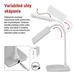Emos LED stolní lampa Eddy, 6W, 360 lm, stmívatelná + barva světla, bílá 1538150201